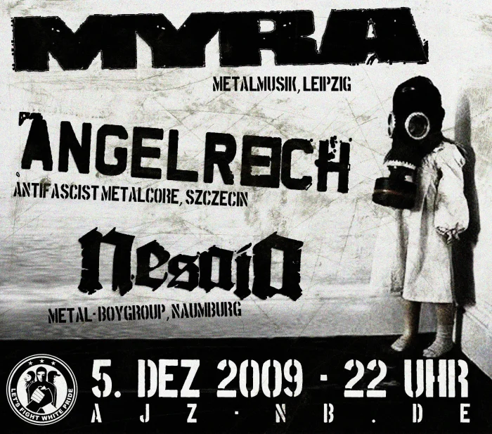 Flyer: ANGELREICH + MYRA + NESAIA