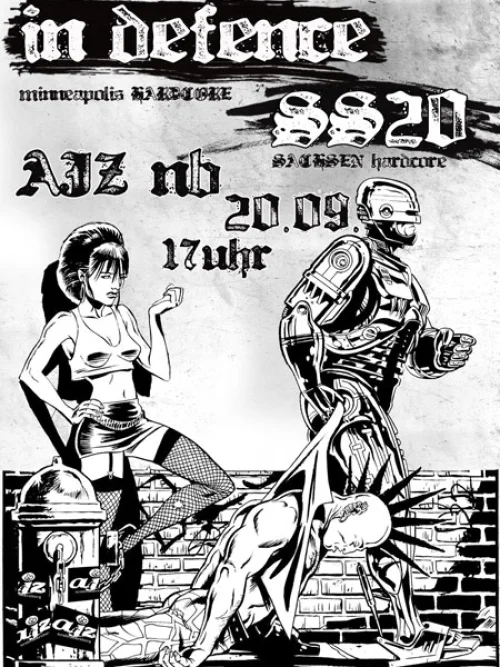 Flyer: SS20 + IN DEFENCE