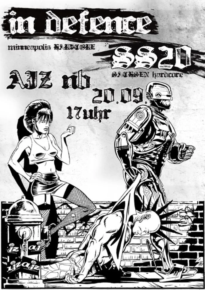 Flyer: SS20 + IN DEFENCE