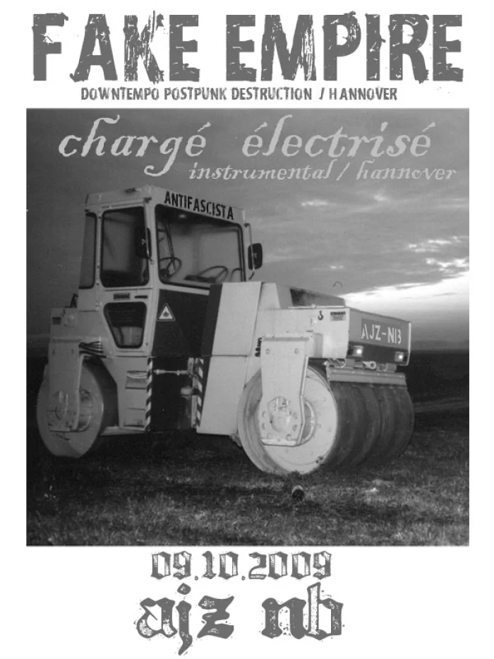 Flyer: FAKE EMPIRE + CHARGÉ ÉLECTRISÉ