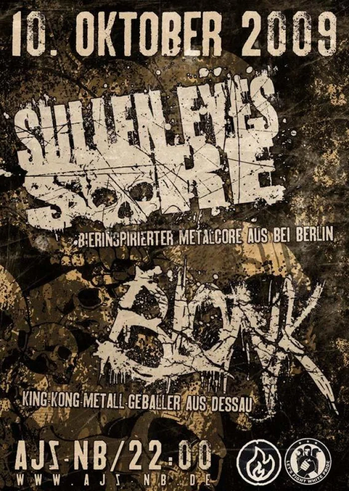 Flyer: SULLEN EYES SORE + BLONK