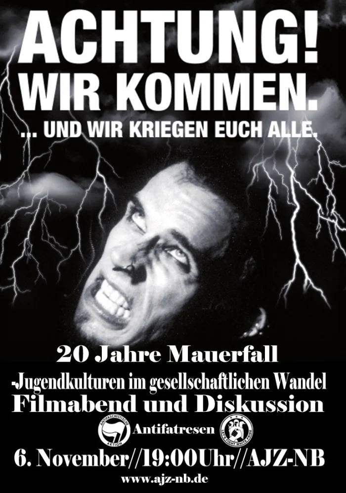 Flyer: JUGENDKULTUREN IM WANDEL