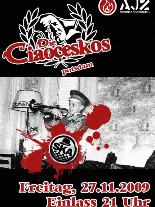 Flyer: DIE CIAOCESKOS