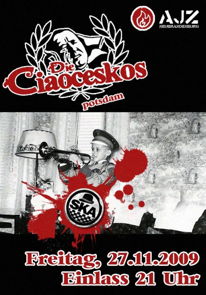 Flyer: DIE CIAOCESKOS