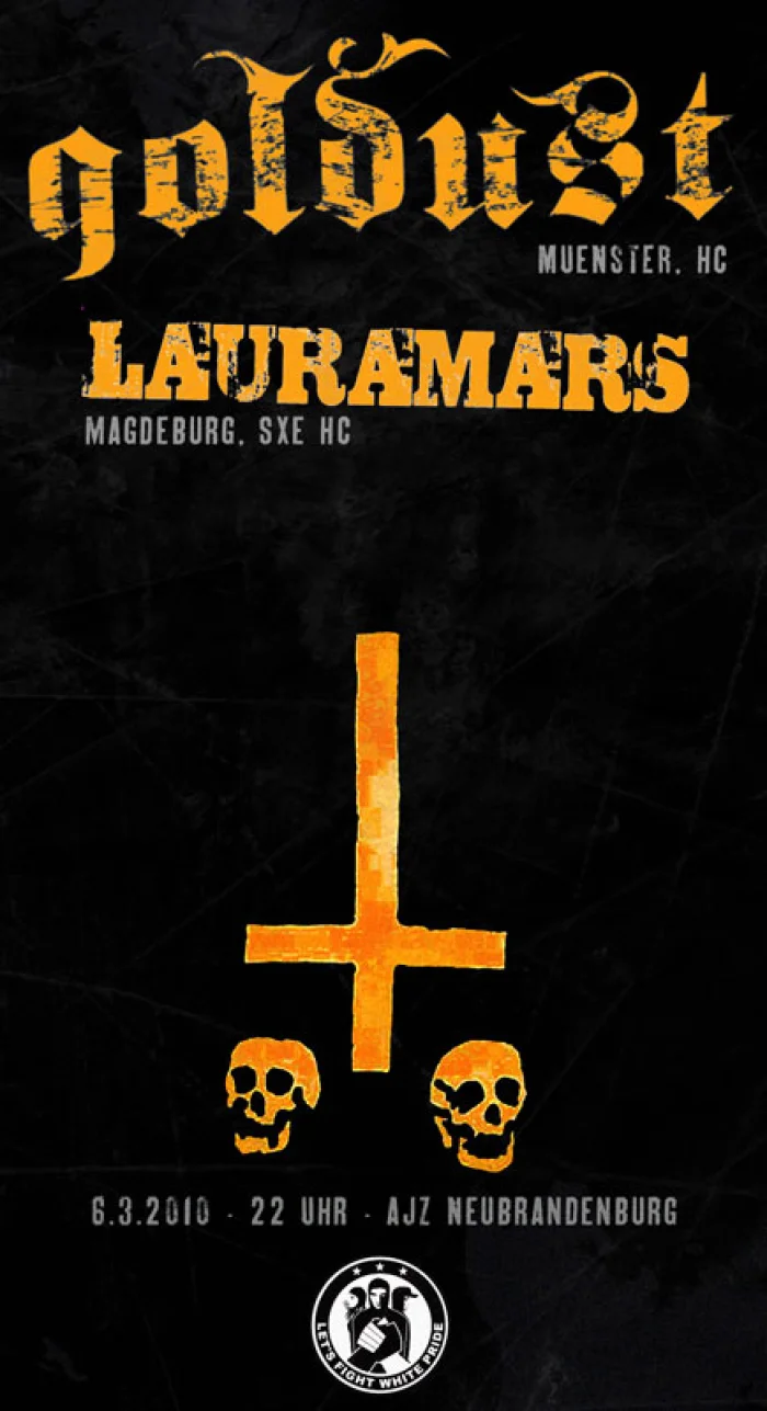 Flyer: GOLDUST + LAURA MARS