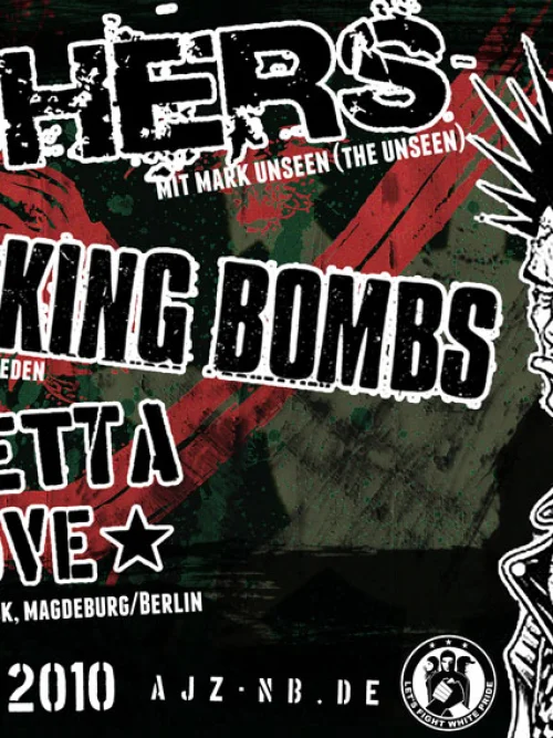 Flyer: ASHERS + TICKING BOMBS + BARETTA LOVE