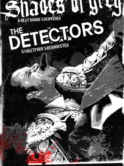 Flyer: SHADES OF GREY + THE DETECTORS