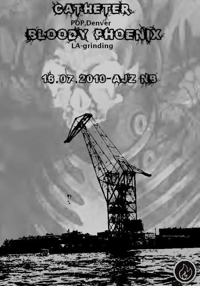 Flyer: CATHETER + BLOODY PHOENIX
