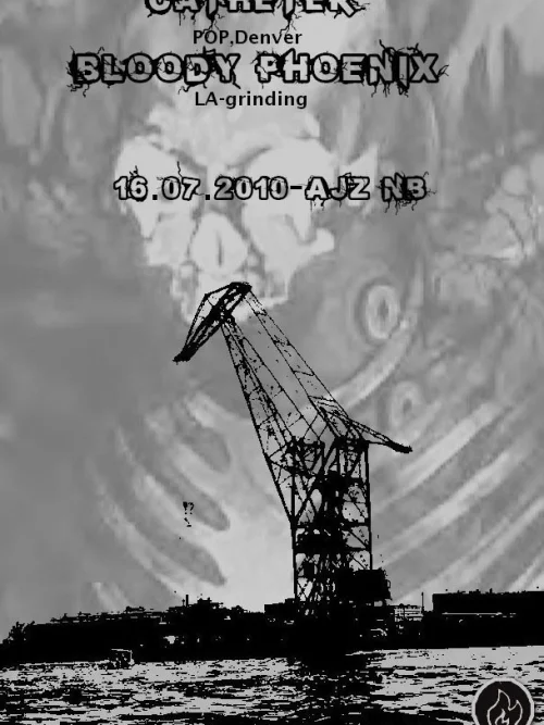 Flyer: CATHETER + BLOODY PHOENIX
