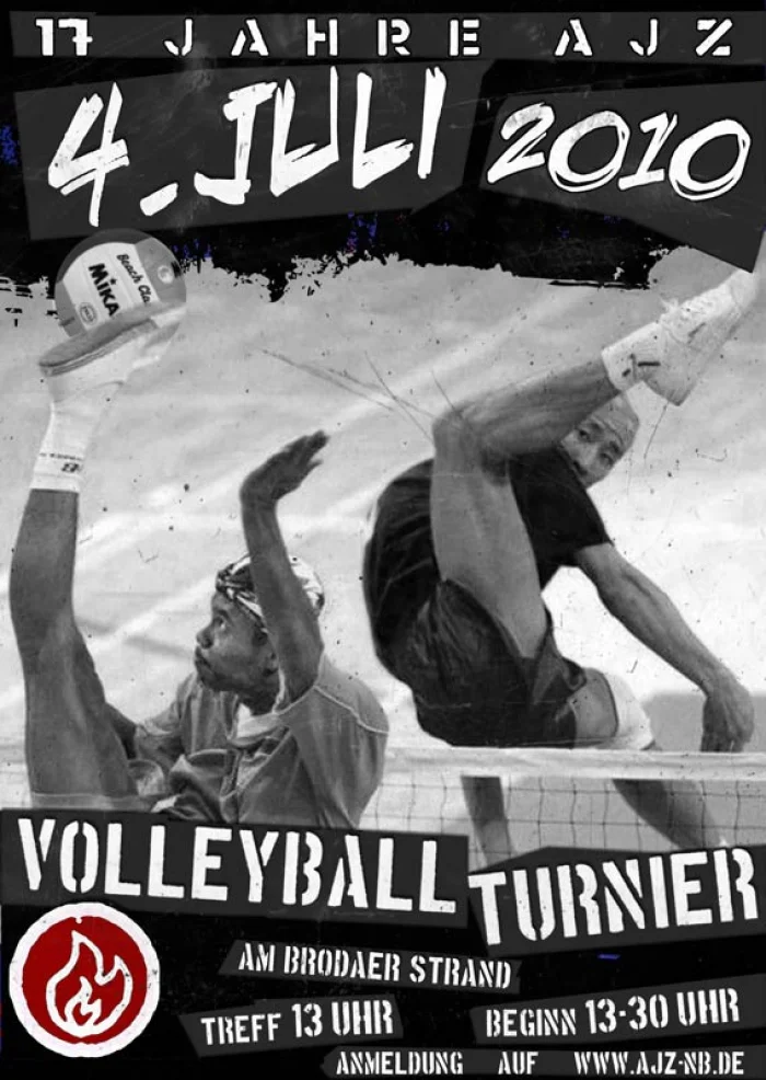 Flyer: VOLLEYBALL-TURNIER