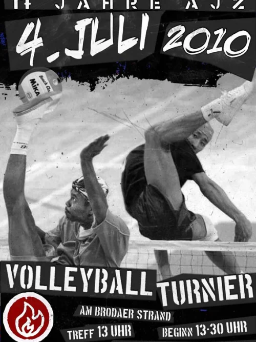Flyer: VOLLEYBALL-TURNIER