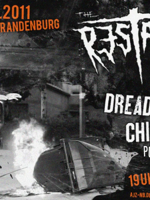 Flyer: THE RESTARTS + DREADFUL CHILDREN
