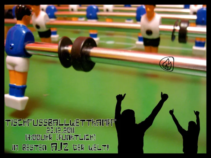 Flyer: kickerturnier