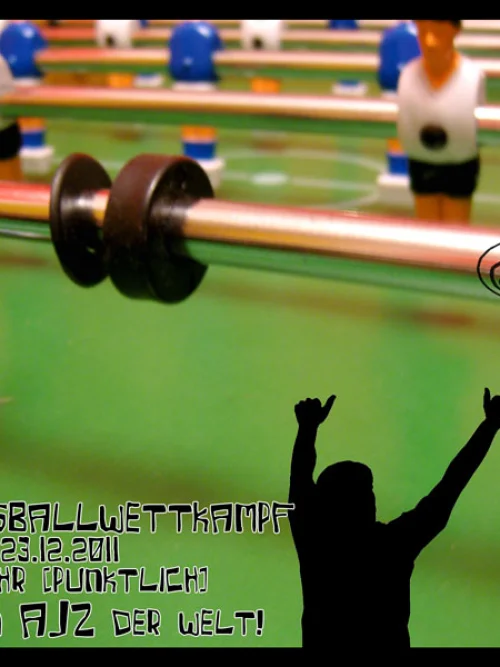 Flyer: kickerturnier