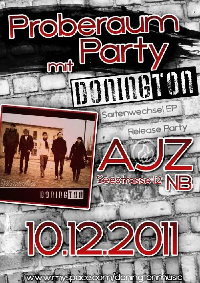 Flyer: DONINGTON