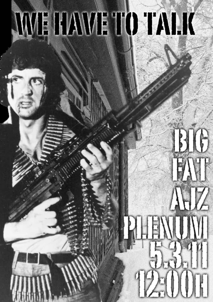 Flyer: BIG FAT AJZ PLENUM