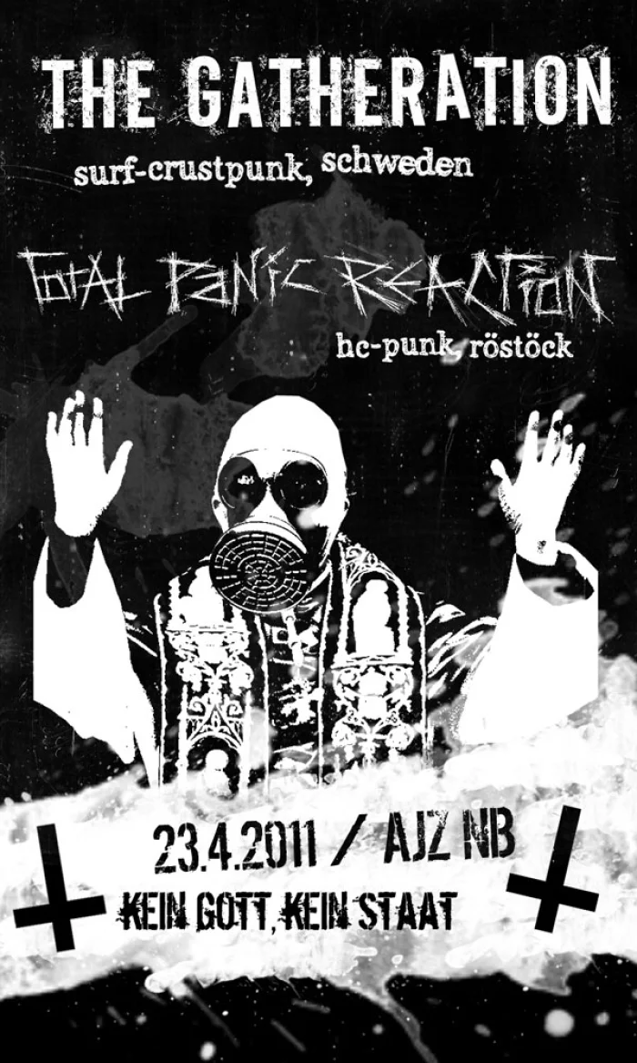 Flyer: THE GATHERATION + TOTAL PANIC REACTION