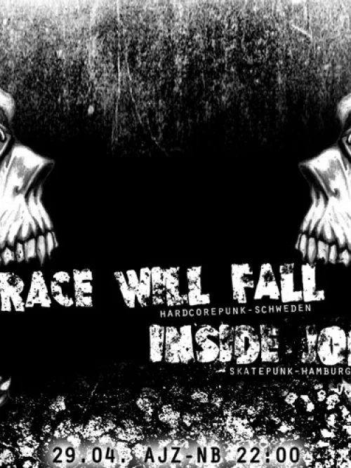 Flyer: GRACE WILL FALL + INSIDE JOB