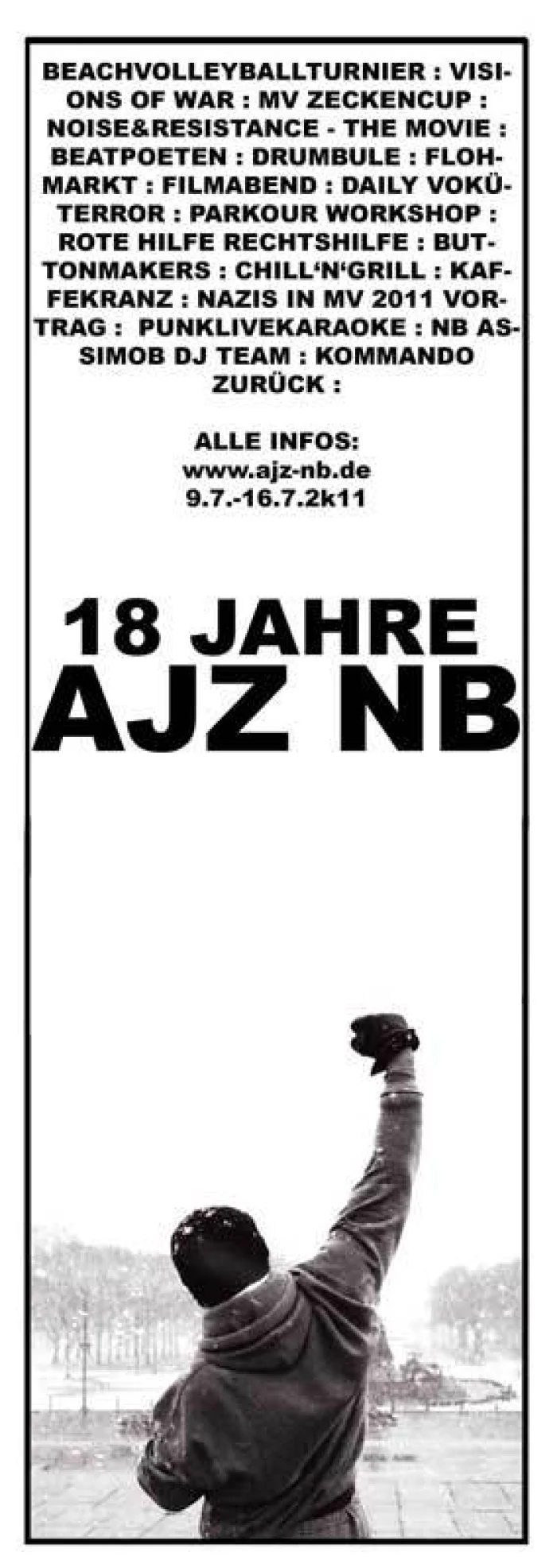 Flyer: VOLLEYBALLTUNIER