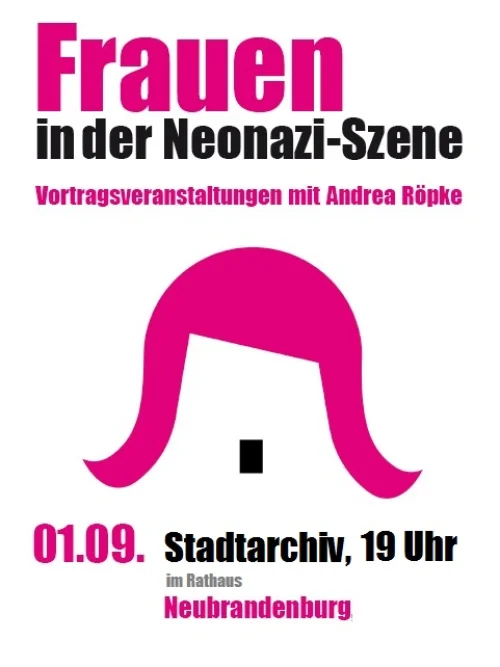 Flyer: Buchlesung mit Andreas Speit