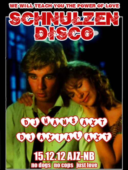 Flyer: SCHNULZENDISKO