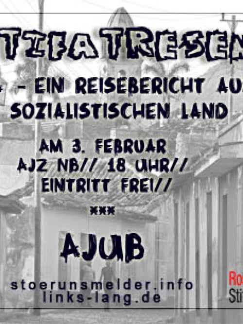 Flyer: Kuba - Ein Reisebericht aus einem sozialistischen Land