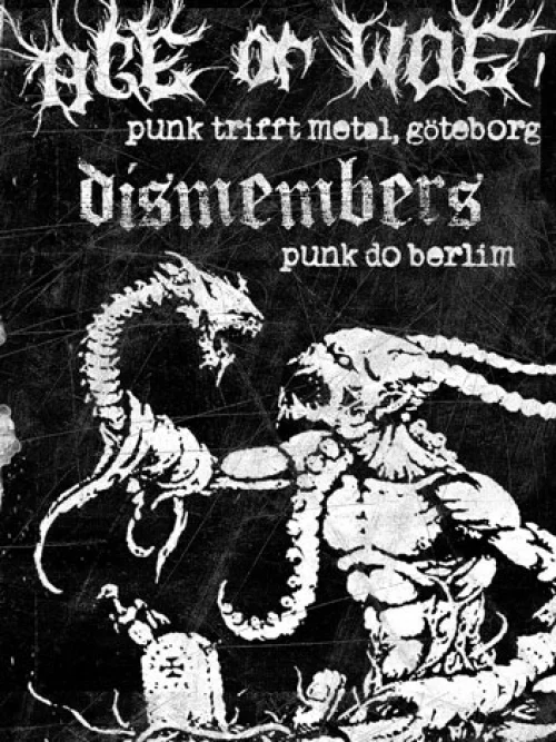Flyer: AGE OF WOE + DISMEMBERS