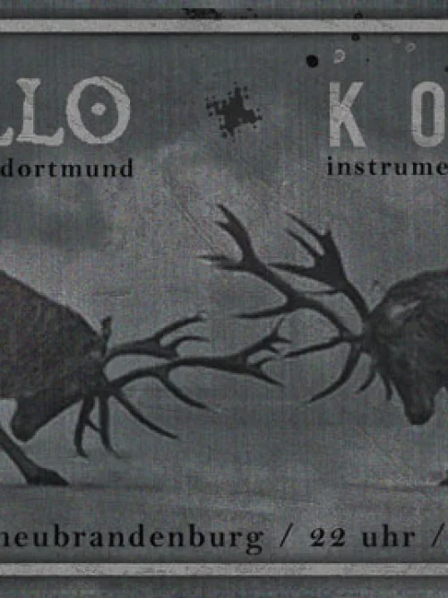 Flyer: RED APOLLO + KOKOMO