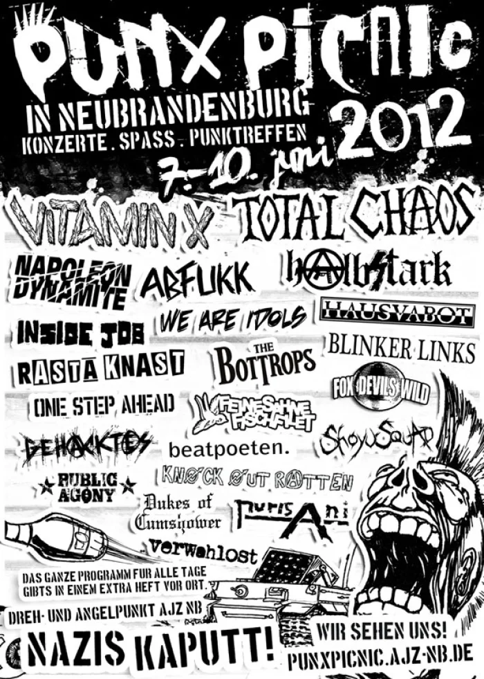 Flyer: PUNX PICNIC