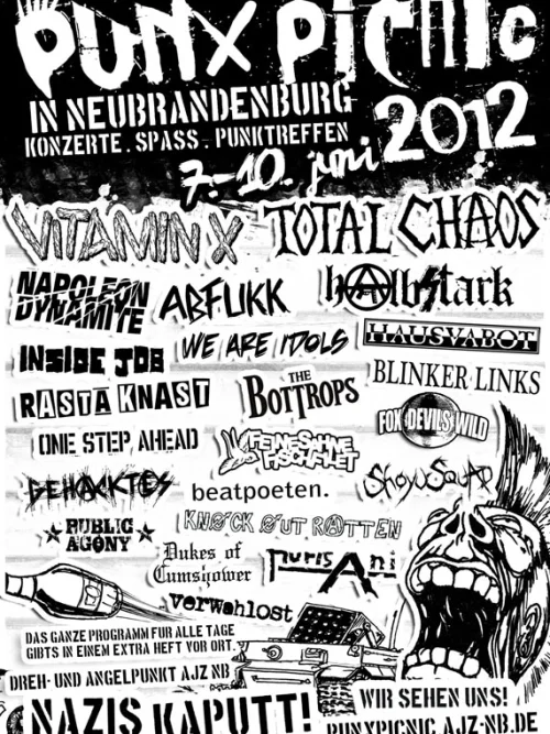 Flyer: PUNX PICNIC