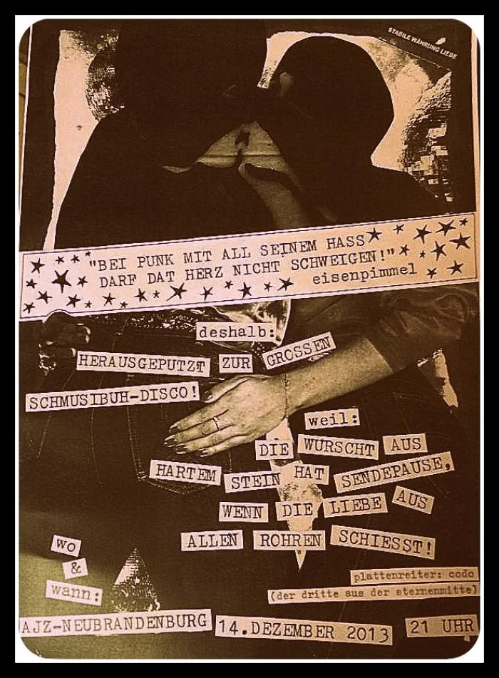 Flyer: SCHNULZENDISSE