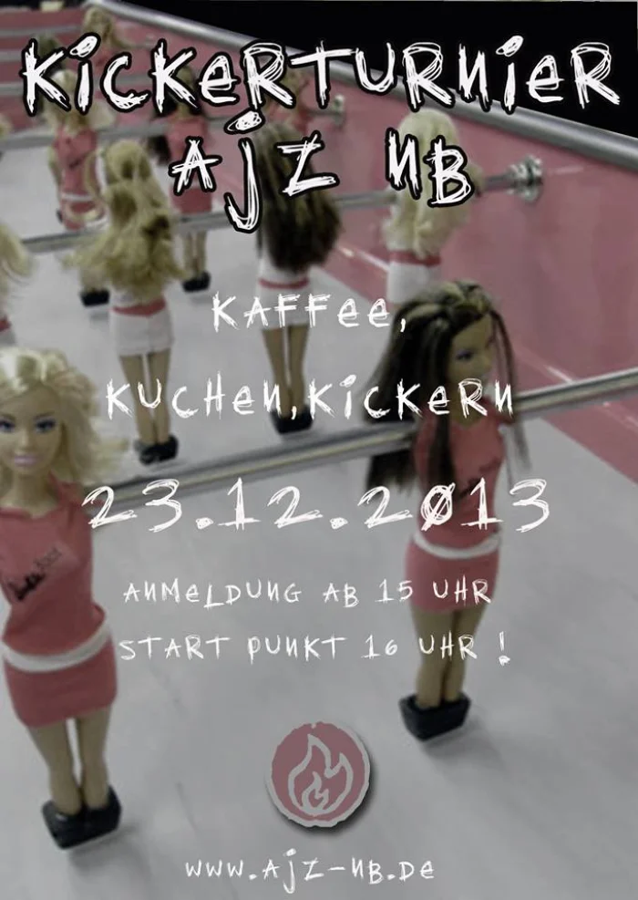 Flyer: KICKERTURNIER