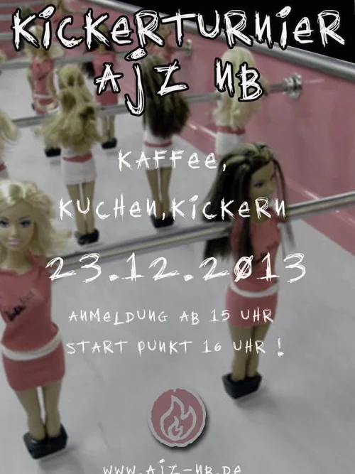 Flyer: KICKERTURNIER