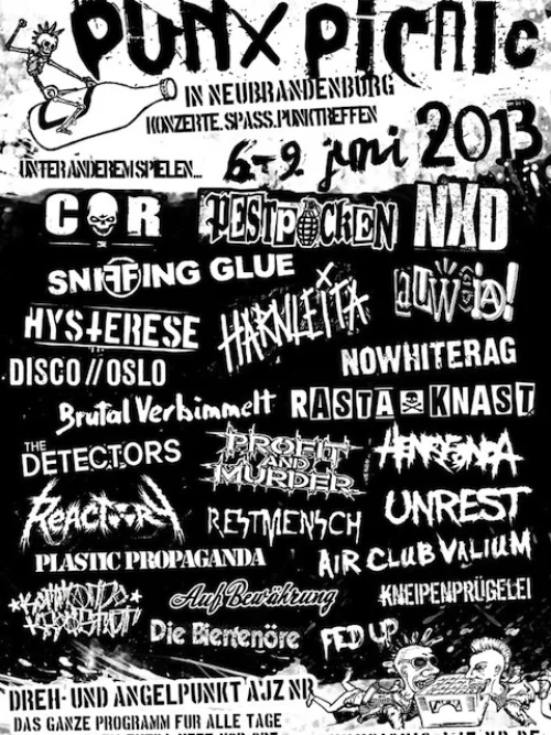 Flyer: Punx PicNic 2013