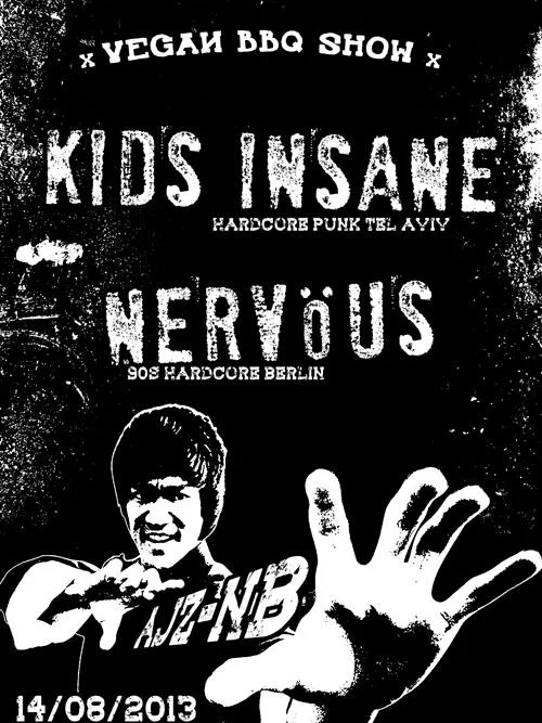 Flyer: KIDS INSANE + NERVÖUS