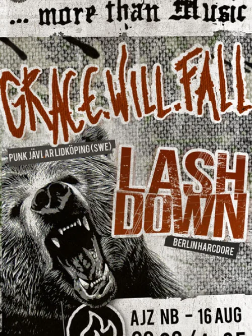 Flyer: GRACE.WILL.FALL
