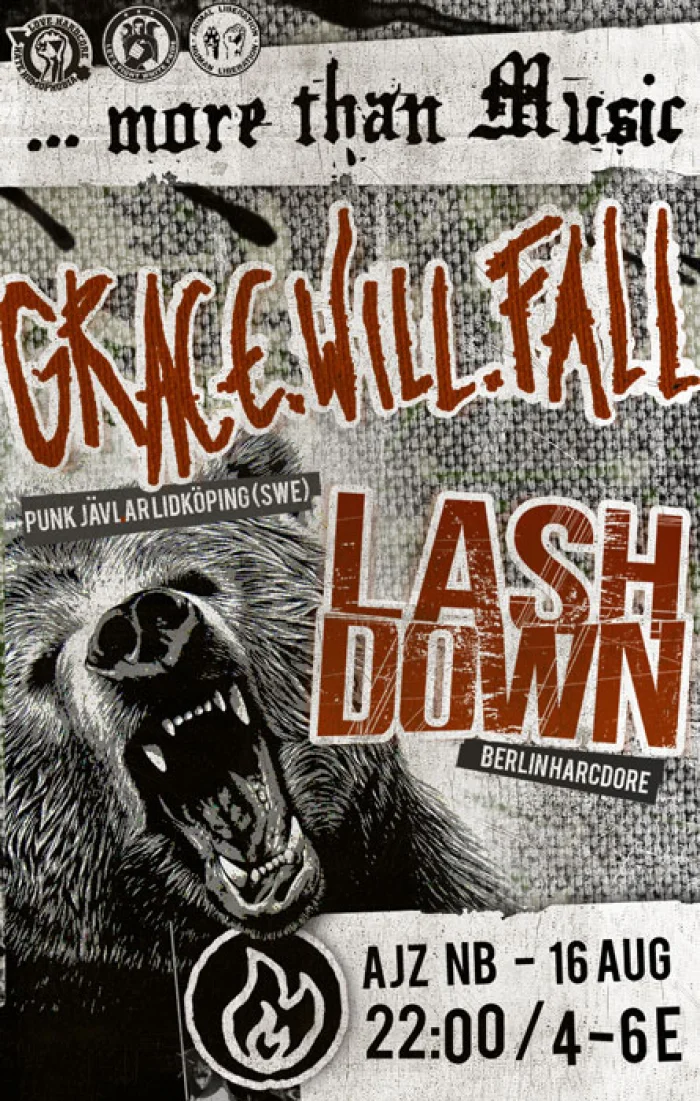 Flyer: GRACE.WILL.FALL