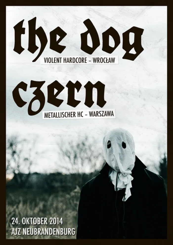 Flyer: THE DOG + CZERN + TURTLE RAGE