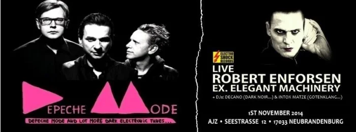 Flyer: DEPECHE MODE AND MORE