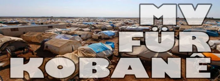 Flyer: Offene Sammelstelle für Kobane