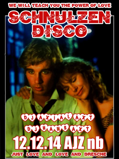 Flyer: SCHNULZENDISCO