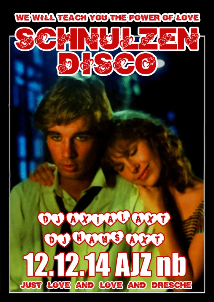 Flyer: SCHNULZENDISCO