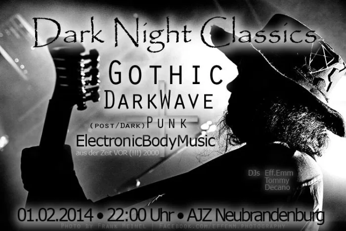 Flyer: THE DARK NIGHT CLASSICS