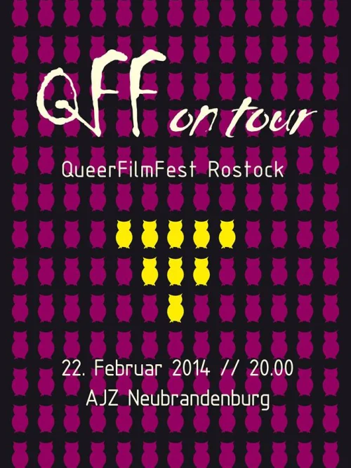 Flyer: QUEERFILMFEST ON TOUR