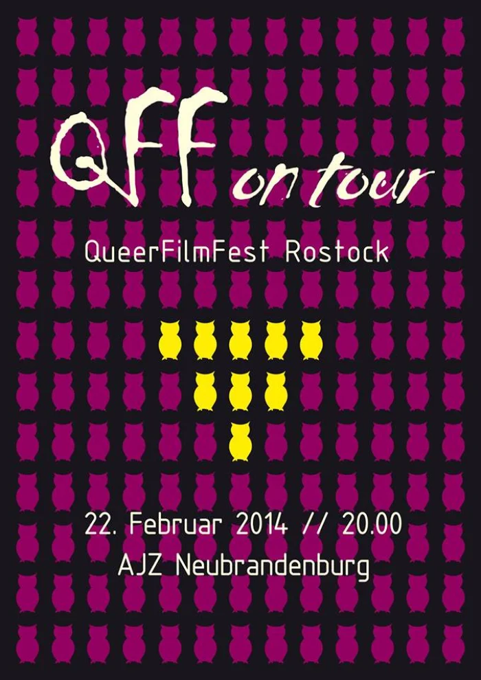 Flyer: QUEERFILMFEST ON TOUR