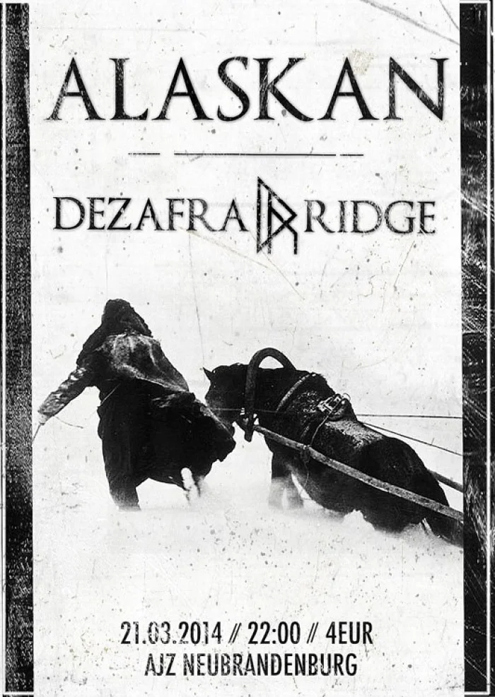 Flyer: ALASKAN + DEZAFRA RIDGE