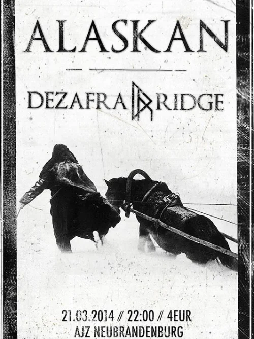 Flyer: ALASKAN + DEZAFRA RIDGE