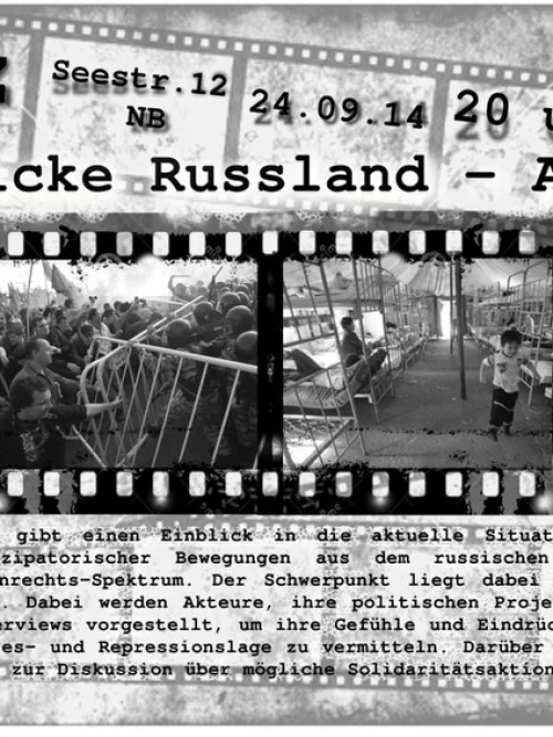 Flyer: EINBLICKE RUSSLAND - ANTIRA