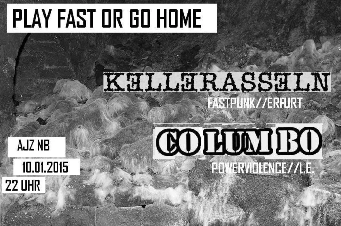 Flyer: KELLERASSELN + COLUMBO