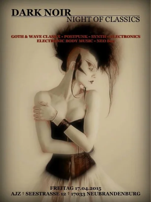 Flyer: DARK NOIR † NIGHT OF CLASSICS